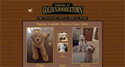 Desktop Screenshot of goldendoodletown.com